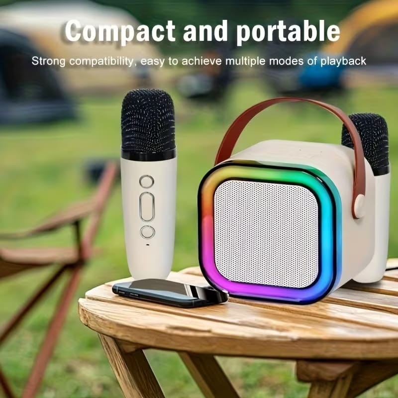 Wireless Bluetooth Karaoke Mic & Speaker Set