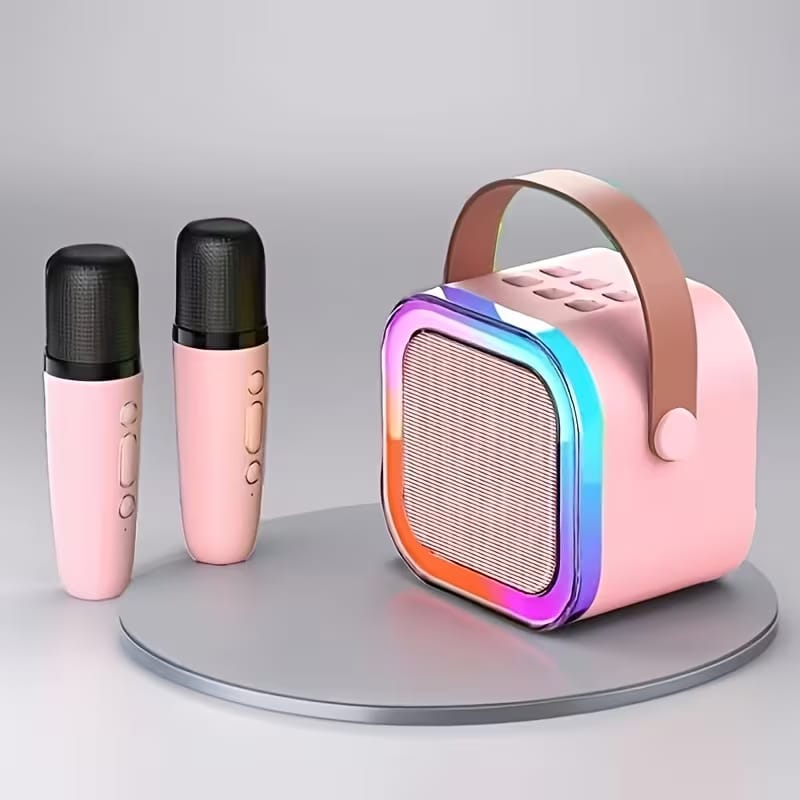 Wireless Bluetooth Karaoke Mic & Speaker Set