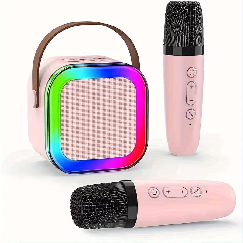 Wireless Bluetooth Karaoke Mic & Speaker Set