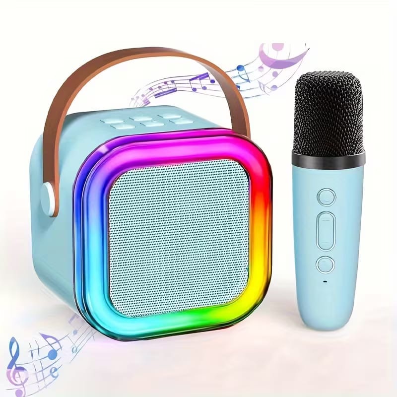 Wireless Bluetooth Karaoke Mic & Speaker Set