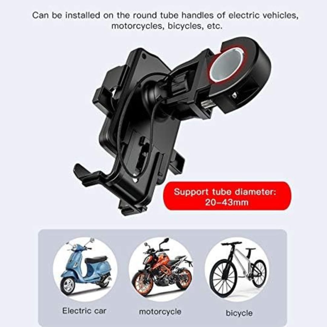 Motorcycle/Bicycle Handlebar Phone Mount