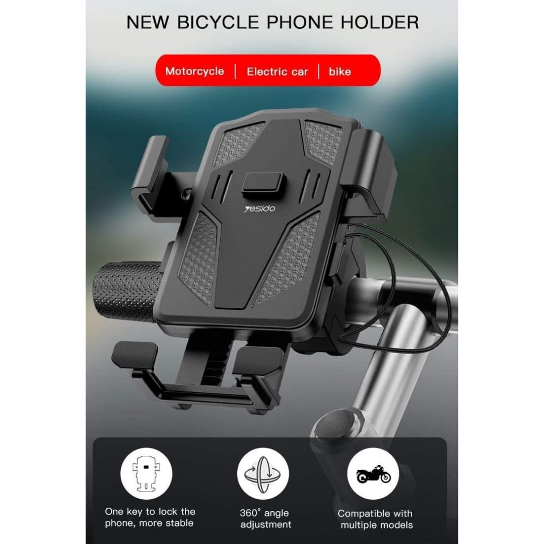 Motorcycle/Bicycle Handlebar Phone Mount